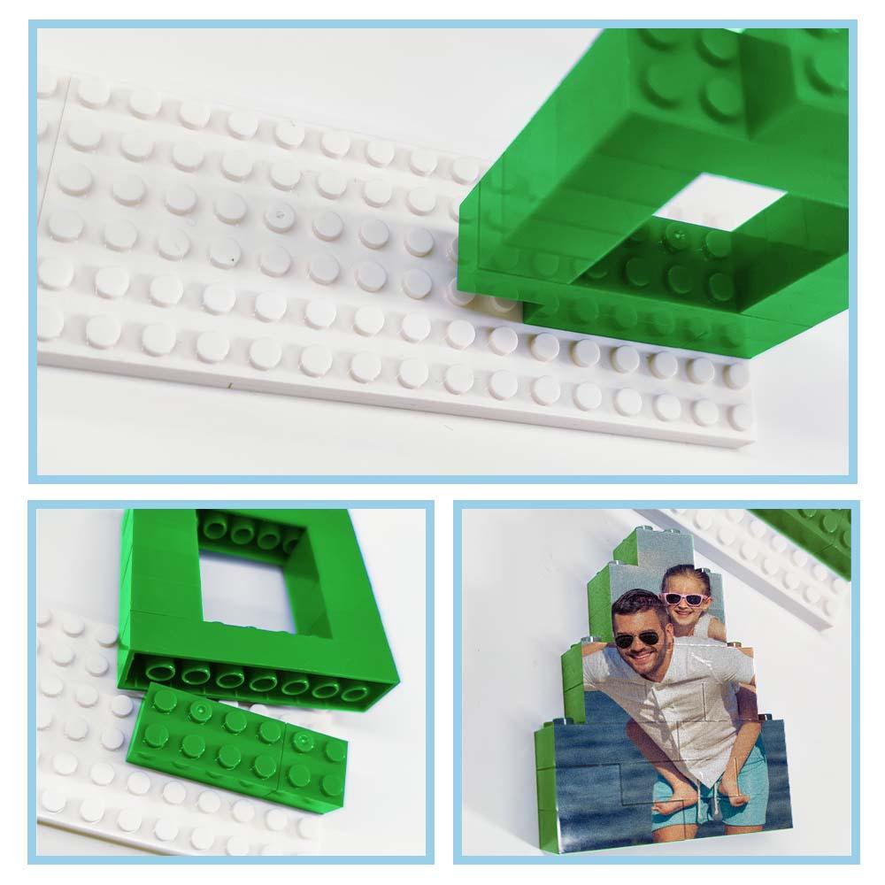 photo dada building brick puzzles photo block father s day gifts design custom gift for everyday use