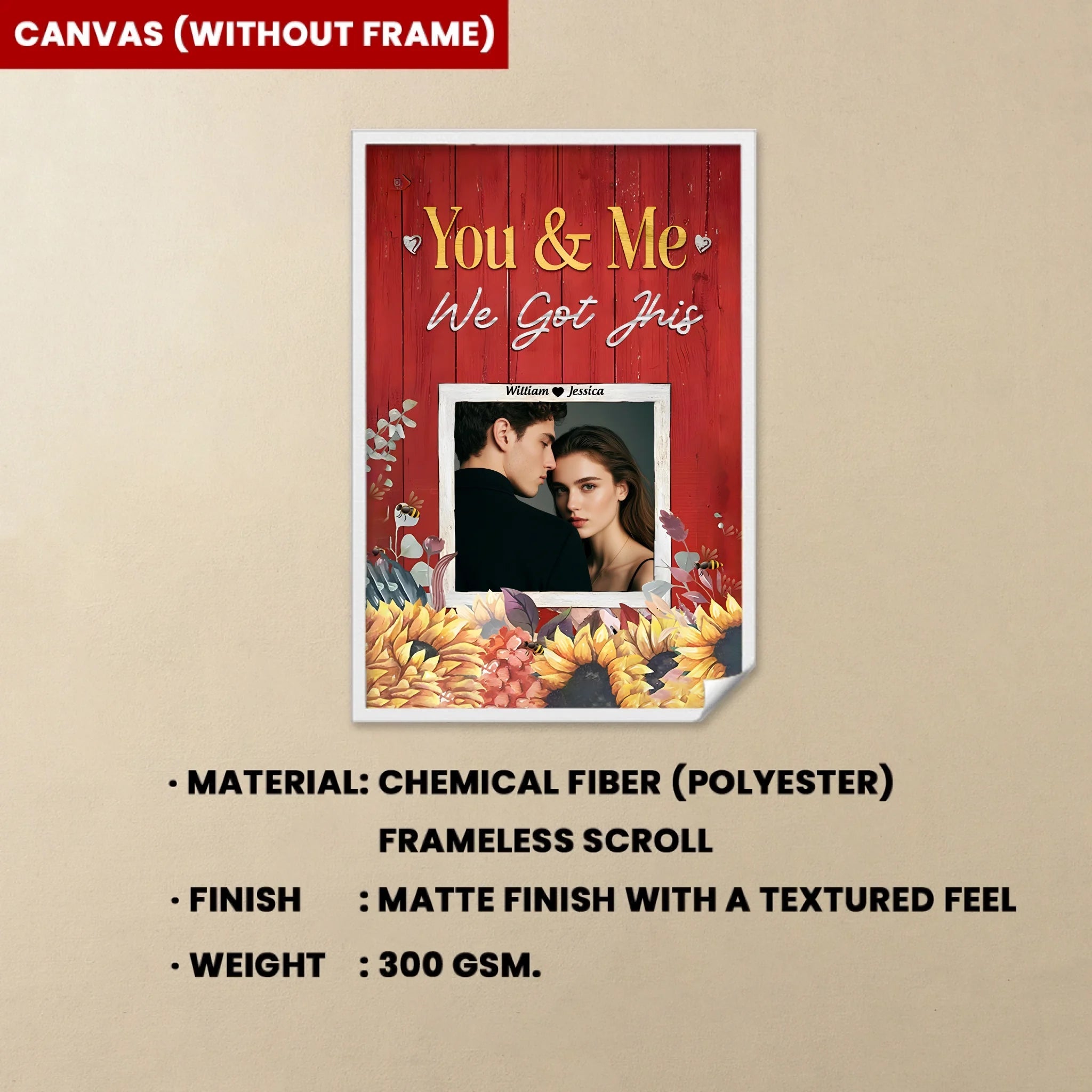 All Of Me Loves All Of You - Personalized Poster 741728 - 741730 - DiyGiftly