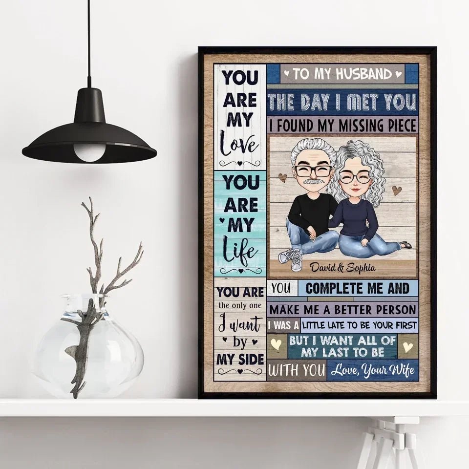All Of My Last To Be With You - Personalized Poster/Wrapped Canvas - Christmas, Anniversary, Birthday Gift For Couples, Husband, Wife, Lovers, Anniversary, Engagement 719448 - 723037 - DiyGiftly