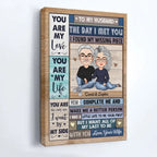 All Of My Last To Be With You - Personalized Poster/Wrapped Canvas - Christmas, Anniversary, Birthday Gift For Couples, Husband, Wife, Lovers, Anniversary, Engagement 719448 - 723037 - DiyGiftly
