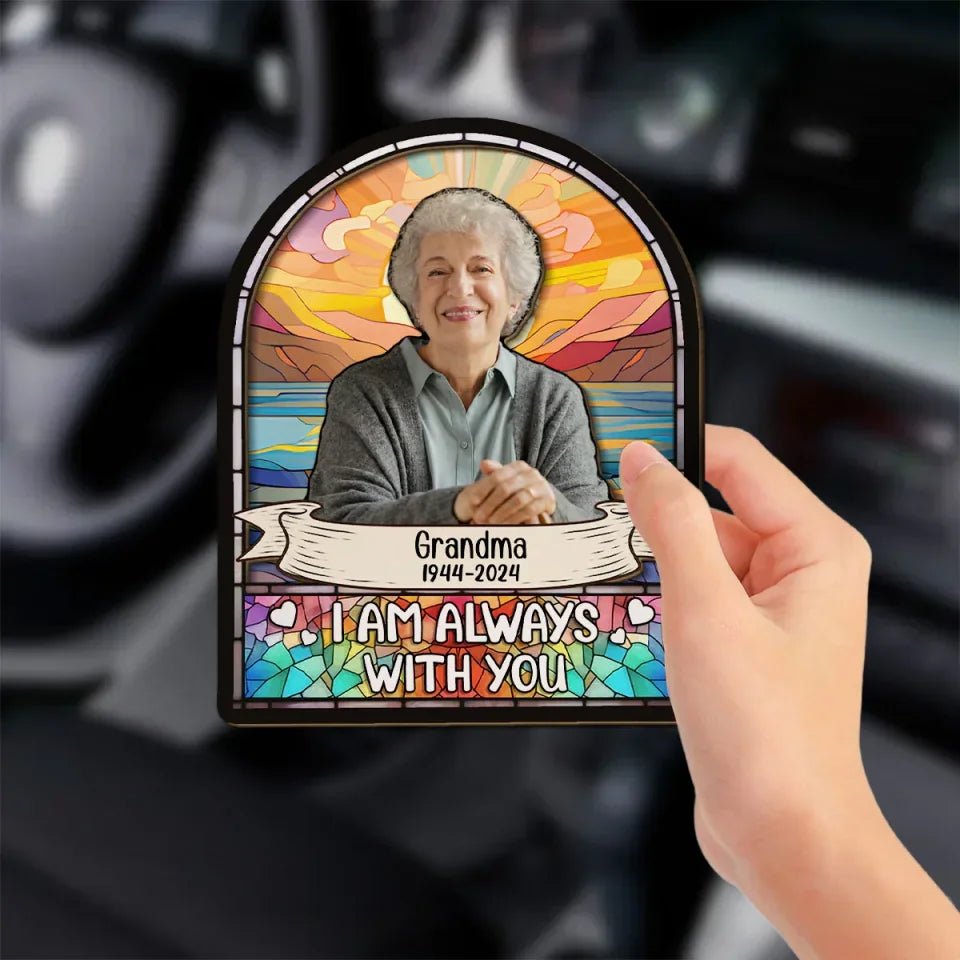 personalized photo with name decoration wooden remembrance gift