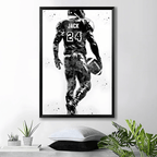 American Football Player Personalized Art Custom Name and Number 738716 - 738761 - DiyGiftly