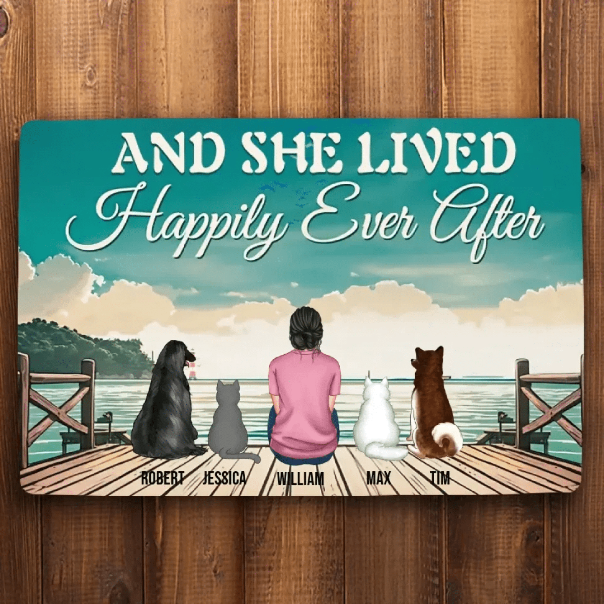 And She Lived Happily Ever After 711339 - D - DiyGiftly