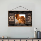 And So Together - Upload Image, Personalized Horizontal Wooden Plaque 706372 - DiyGiftly