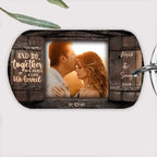 And So Together - Upload Image, Personalized Keychain 737739 - DiyGiftly
