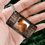 And So Together - Upload Image, Personalized Keychain 737739 - DiyGiftly
