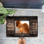 And So Together - Upload Image, Personalized Mat 706372 - D - DiyGiftly