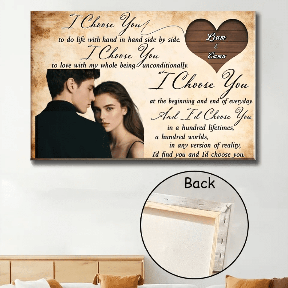 And so together we built a life we loved - Personalized Couple Canvas 741118 - 741111 - DiyGiftly