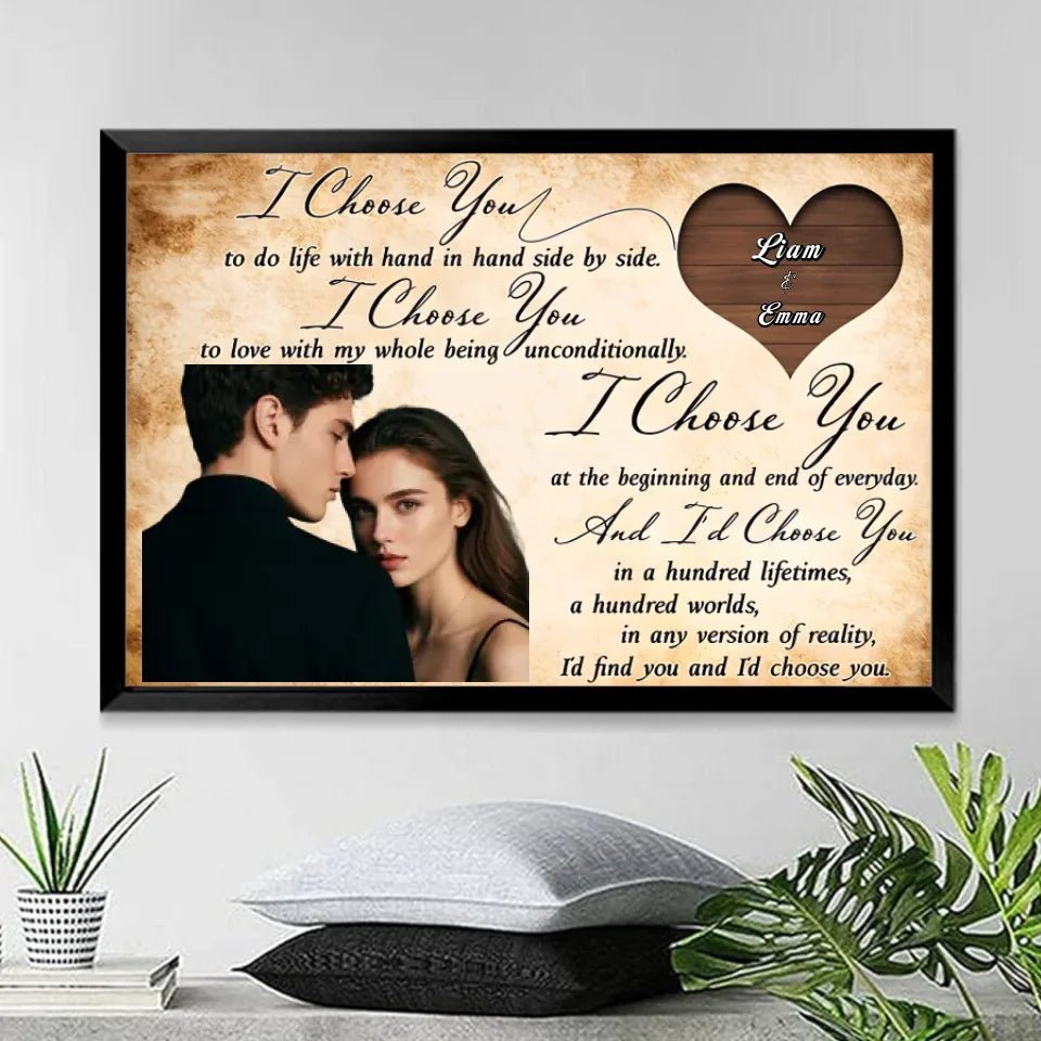 And so together we built a life we loved - Personalized Couple Canvas 741118 - 741111 - DiyGiftly