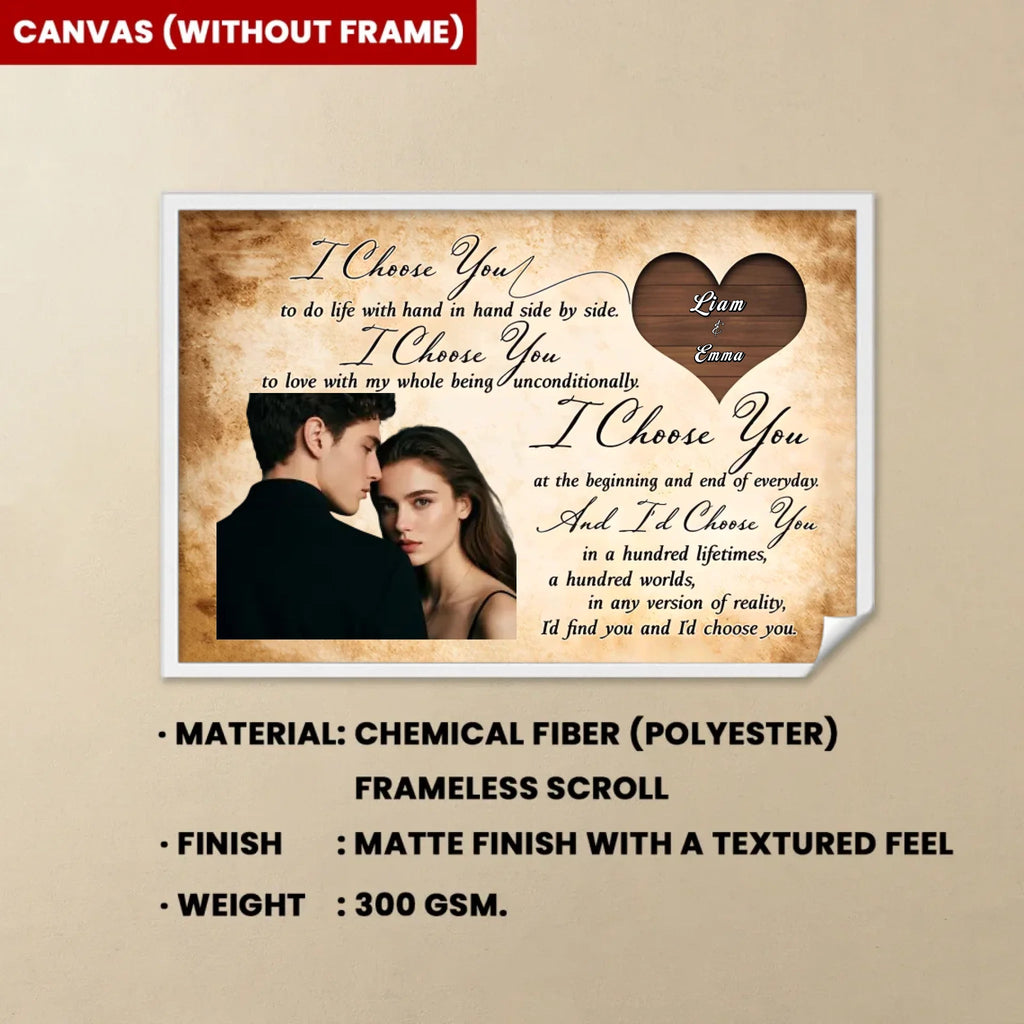 And so together we built a life we loved - Personalized Couple Canvas 741118 - 741111 - DiyGiftly