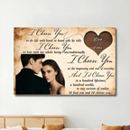 And so together we built a life we loved - Personalized Couple Canvas 741118 - 741111 - DiyGiftly