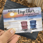And so together we built a life we loved - Personalized custom canvas - Home decor 727834 - 727896Q - DiyGiftly