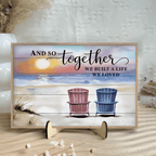 And so together we built a life we loved - Personalized custom canvas - Home decor 735310 - DiyGiftly