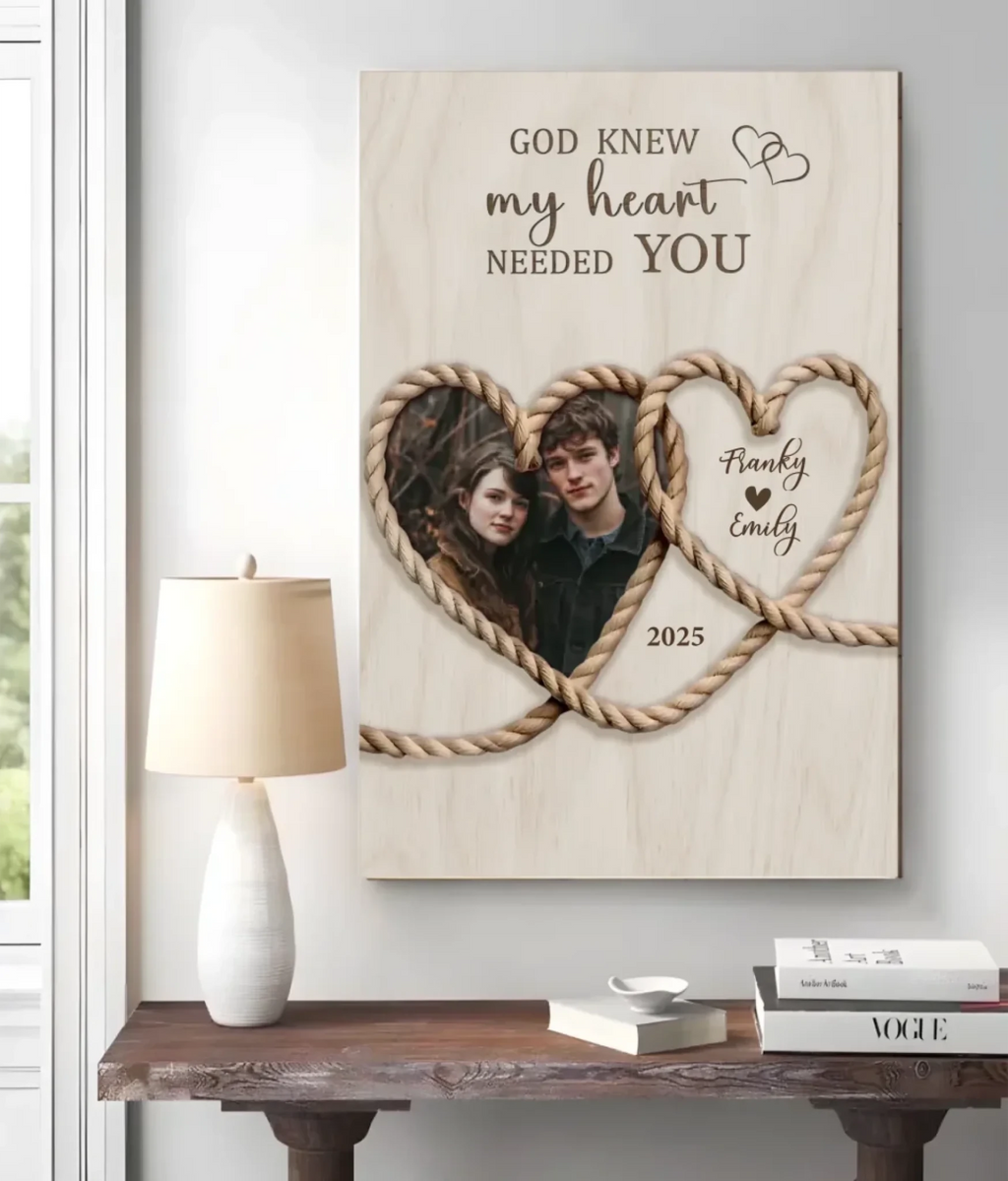 And So Together We Built A Life We Loved - Personalized Poster & Canvas, Gift For Couple 760269 - DiyGiftly