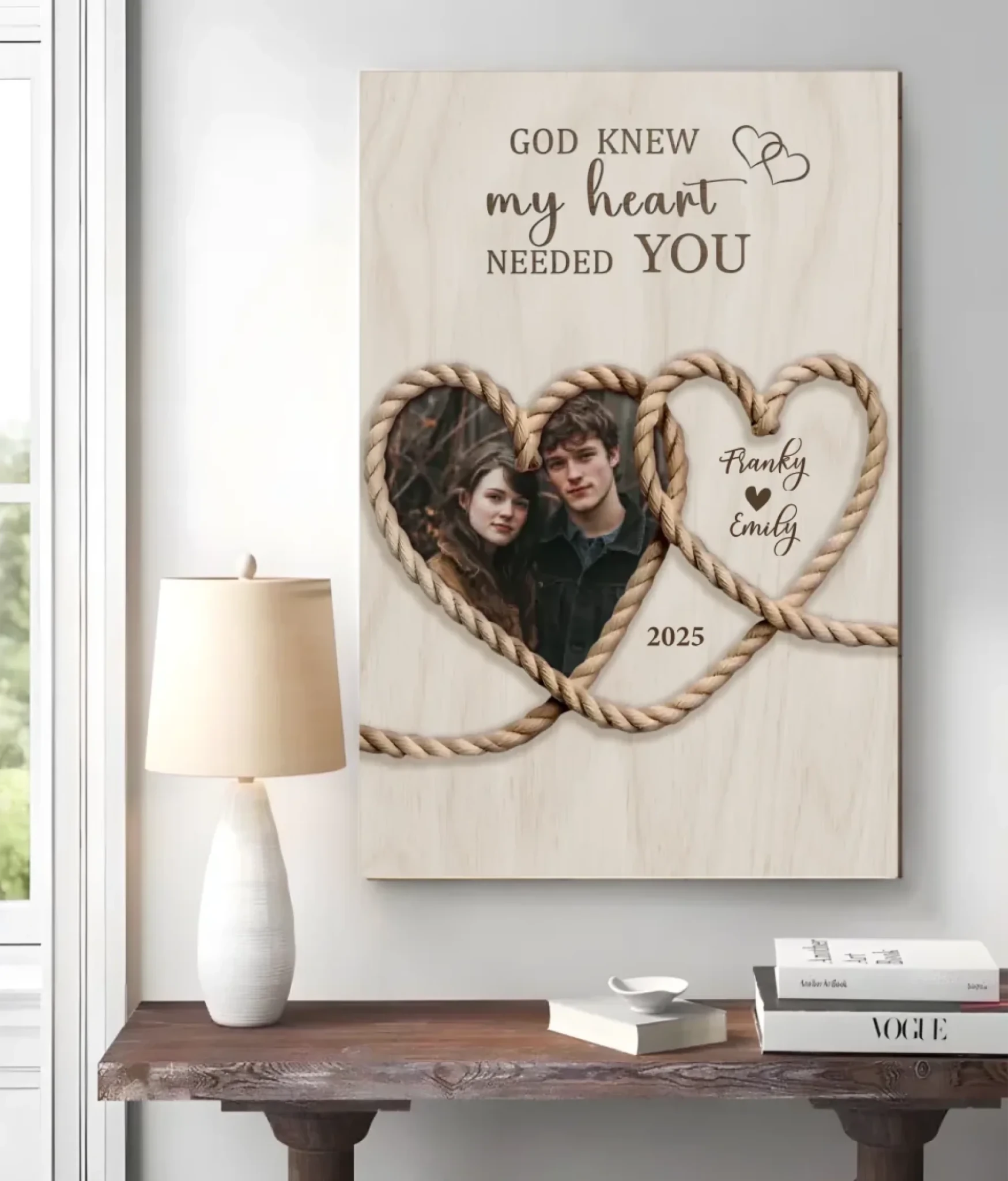 And So Together We Built A Life We Loved - Personalized Poster & Canvas, Gift For Couple 760269 - DiyGiftly