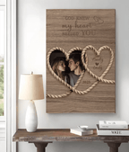 And So Together We Built A Life We Loved - Personalized Poster & Canvas, Gift For Couple 760269 - DiyGiftly
