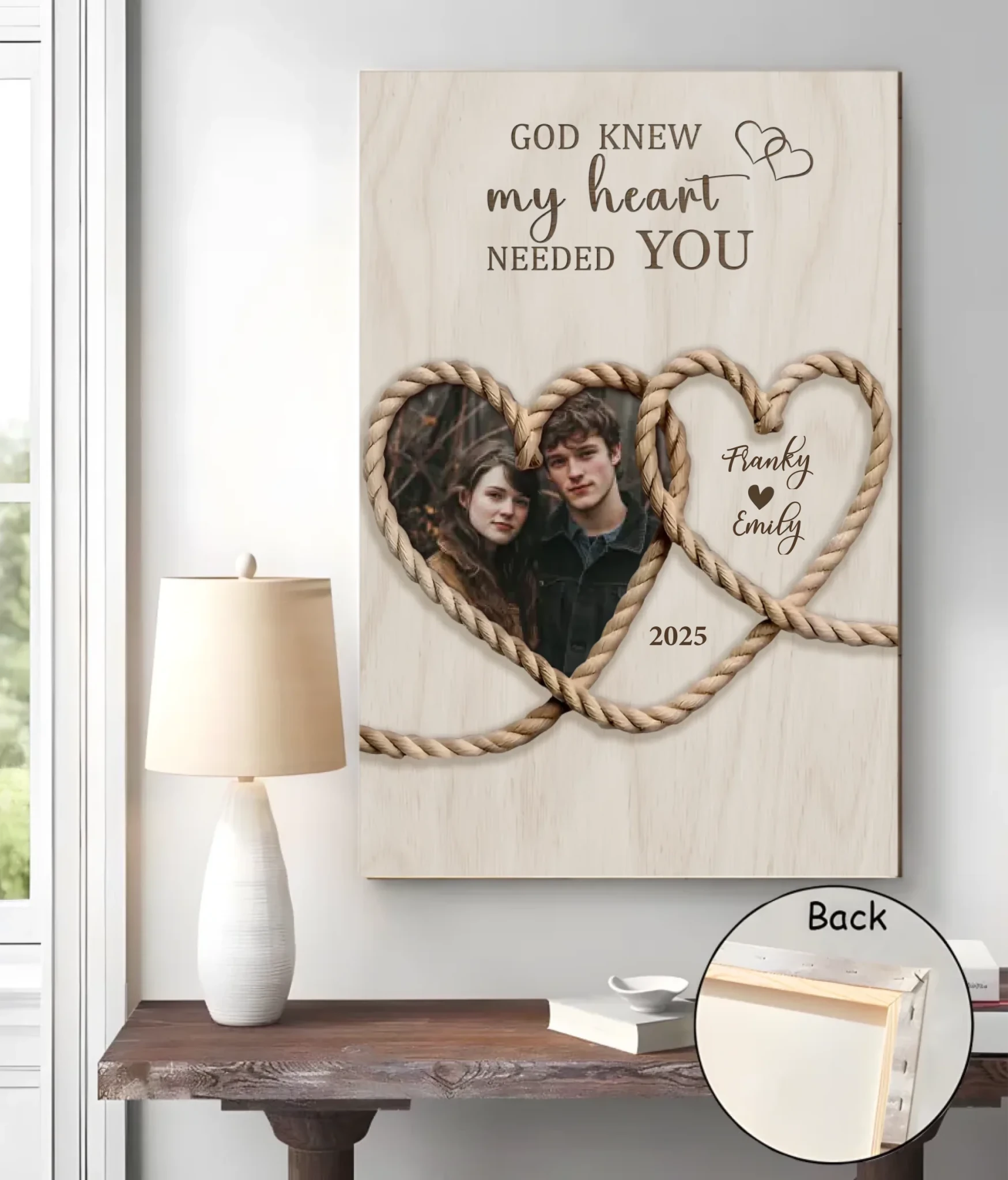 And So Together We Built A Life We Loved - Personalized Poster & Canvas, Gift For Couple 760269 - DiyGiftly