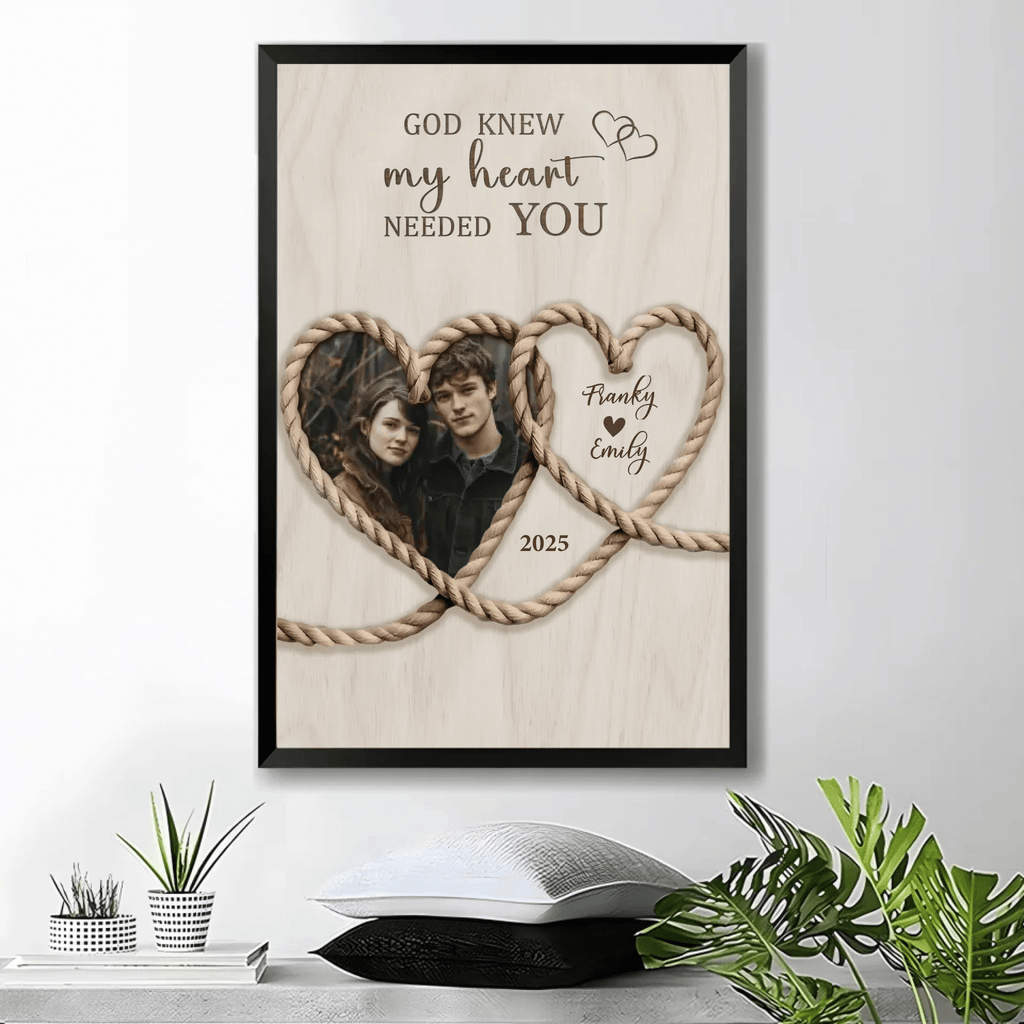 And So Together We Built A Life We Loved - Personalized Poster & Canvas, Gift For Couple 760269 - DiyGiftly