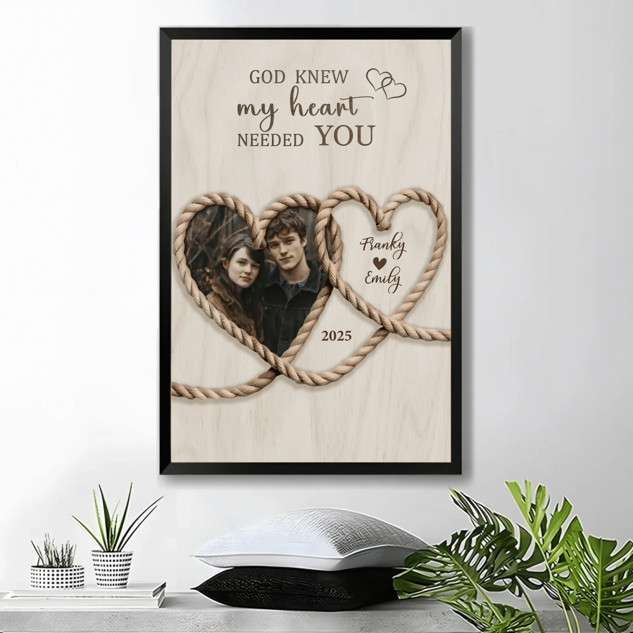 And So Together We Built A Life We Loved - Personalized Poster & Canvas, Gift For Couple 760269 - DiyGiftly