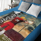 Any Name, Number, Team... - Personalized Football Blanket 738520 - DiyGiftly