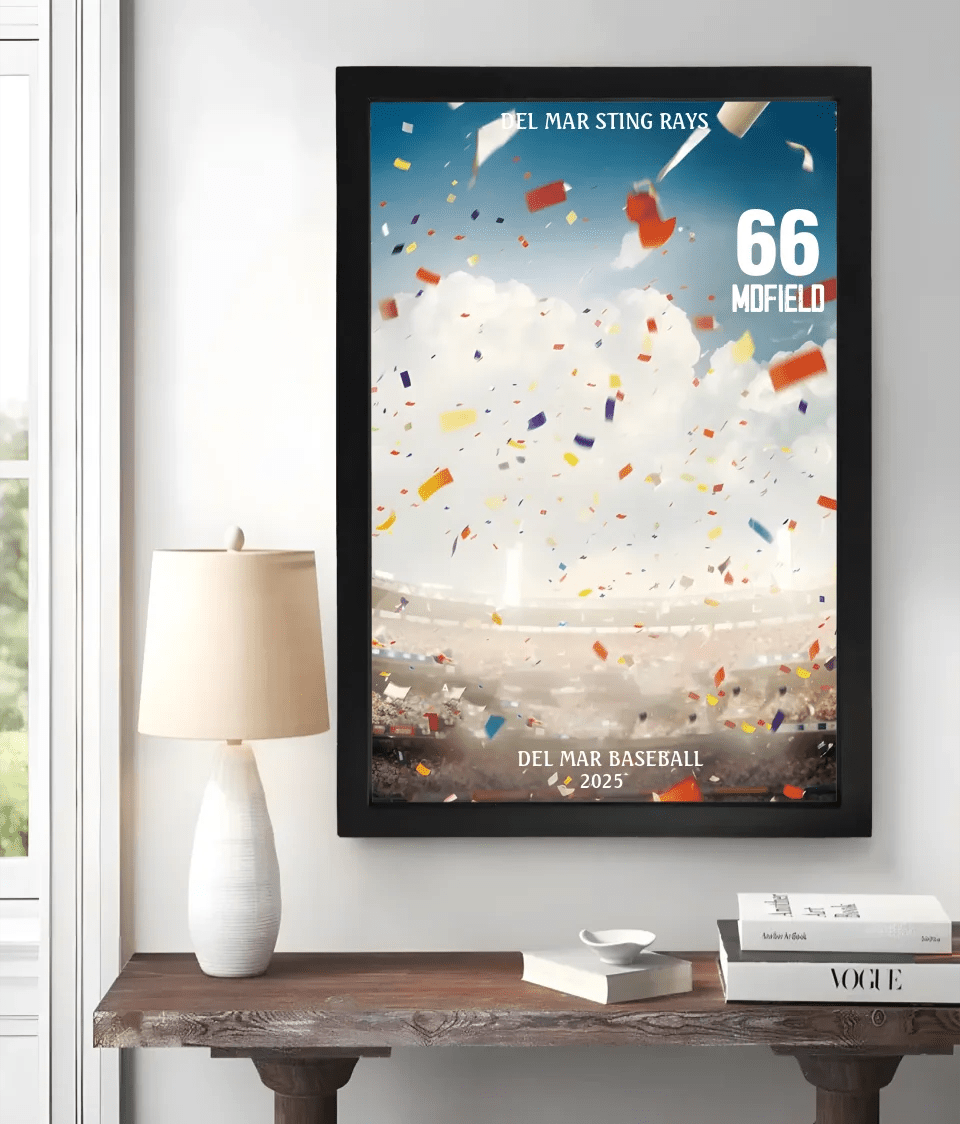 Any Photo, Name, School... - Personalized Ball sports Poster&Canvas 749760 - 749764 - DiyGiftly