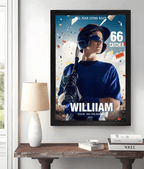 Any Photo, Name, School... - Personalized Ball sports Poster&Canvas 749760 - 749764 - DiyGiftly