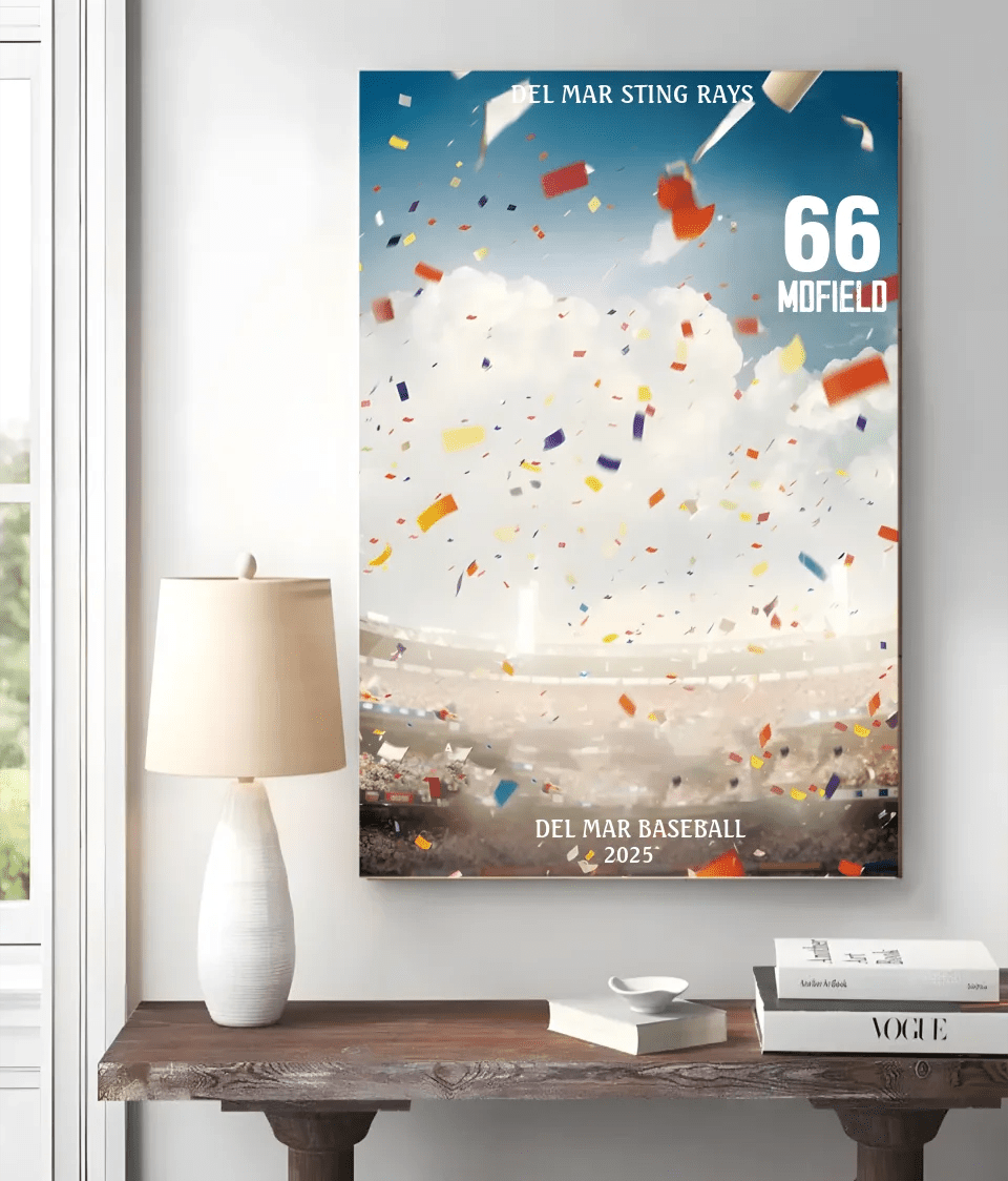 Any Photo, Name, School... - Personalized Ball sports Poster&Canvas 749760 - 749764 - DiyGiftly