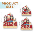 At Christmas, All Roads Lead Home - Family Personalized Custom Ornament - Acrylic, Wood Custom Shaped - Christmas Gift For Family Members, Pet Owners, Pet Lovers 692104 - DiyGiftly