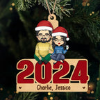 At Christmas, All Roads Lead Home - Family Personalized Custom Ornament - Acrylic, Wood Custom Shaped - Christmas Gift For Family Members, Pet Owners, Pet Lovers 692104 - DiyGiftly