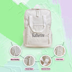 Personalized Name Embroidery Backpack Custom Backpack Travel Bags Gift for Friends