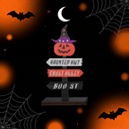 Halloween Pumpkin Decoration – Spooky Desktop Ornament