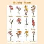 Personalized Birth Flower Heating Rod Storage Bag Waterproof Hairdressing Tool Kit Travel Accessories Gift for Her