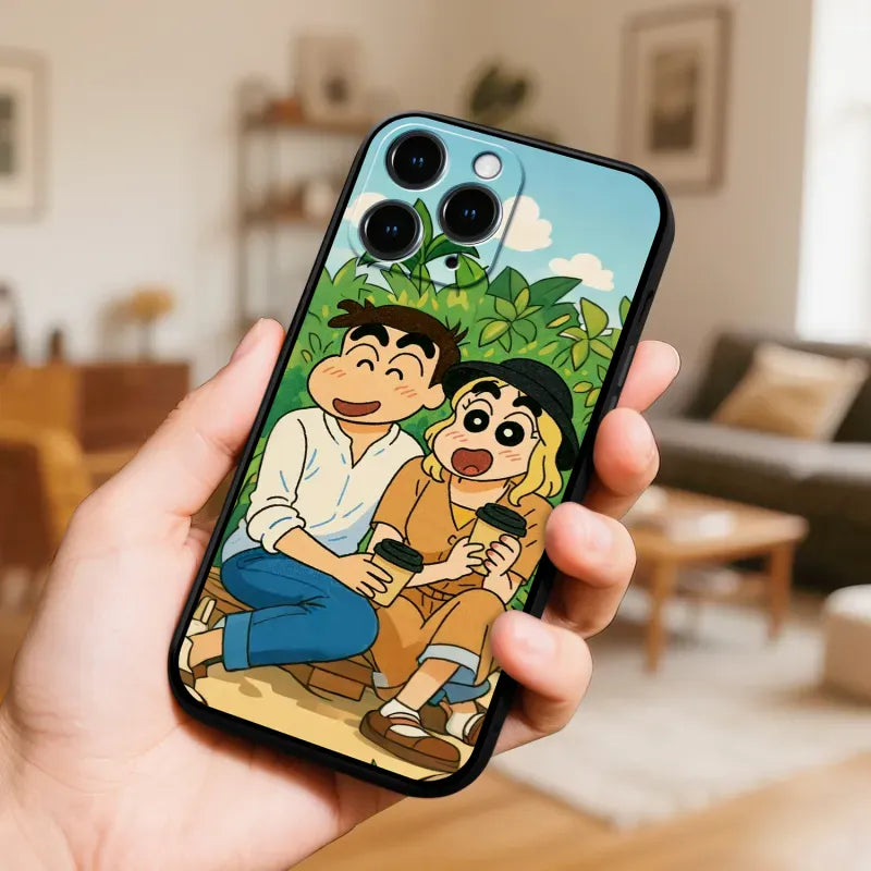 Custom Photo Phone Case Anime Portrait Personalized Phone Case A Variety of Cartoon Style