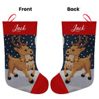 Personalized Christmas Stockings Custom Name Christmas Stocking