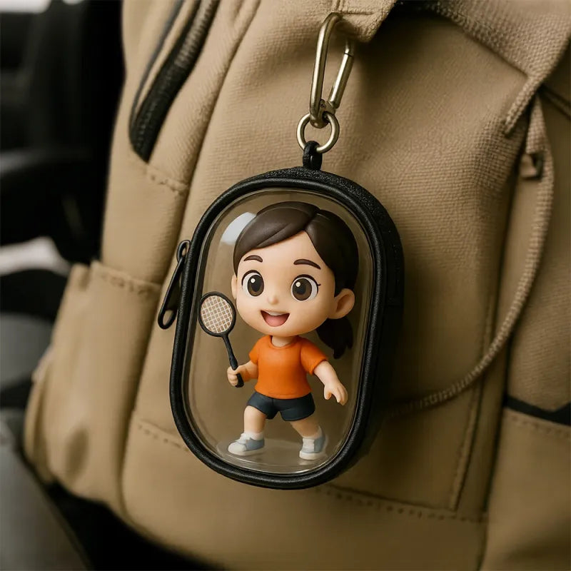 mini figure personalized gift for daughter main image