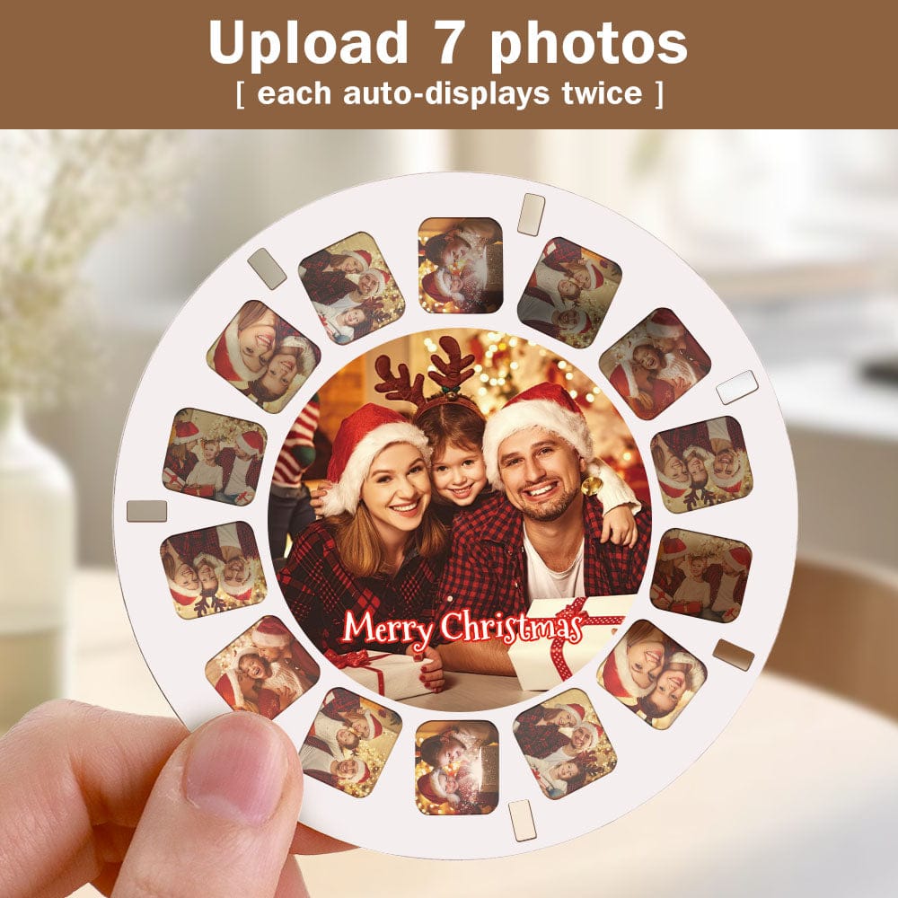 Personalized 3D Viewfinder Photo Reel – Custom Engraved Insert (Reel Only)