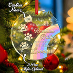 cat memorial christmas ornament christmas tree personalized design