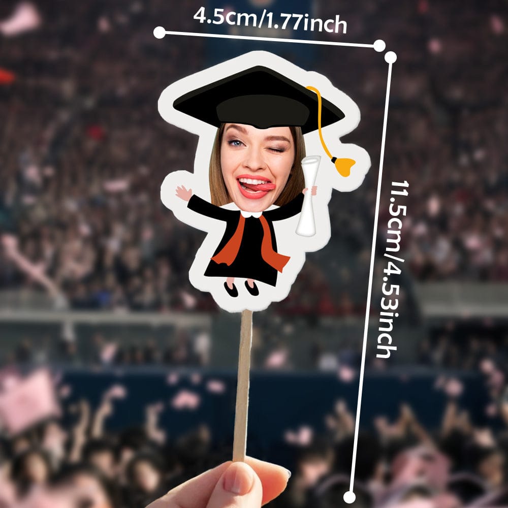 Personalized Graduation Cupcake Toppers 1 Piece Cake Decorations Party Favors Gift