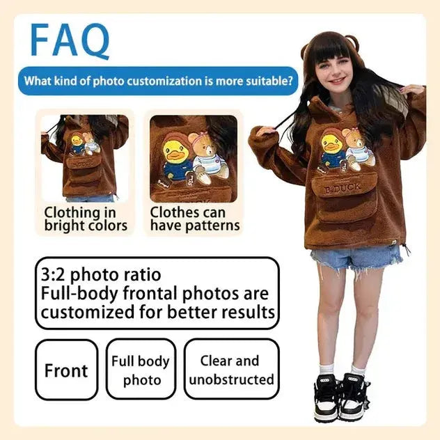 Full Body Customizable 1 Person Birthday Girl Duddu Brick Figures Small Particle Block Toy Gift For Birthday