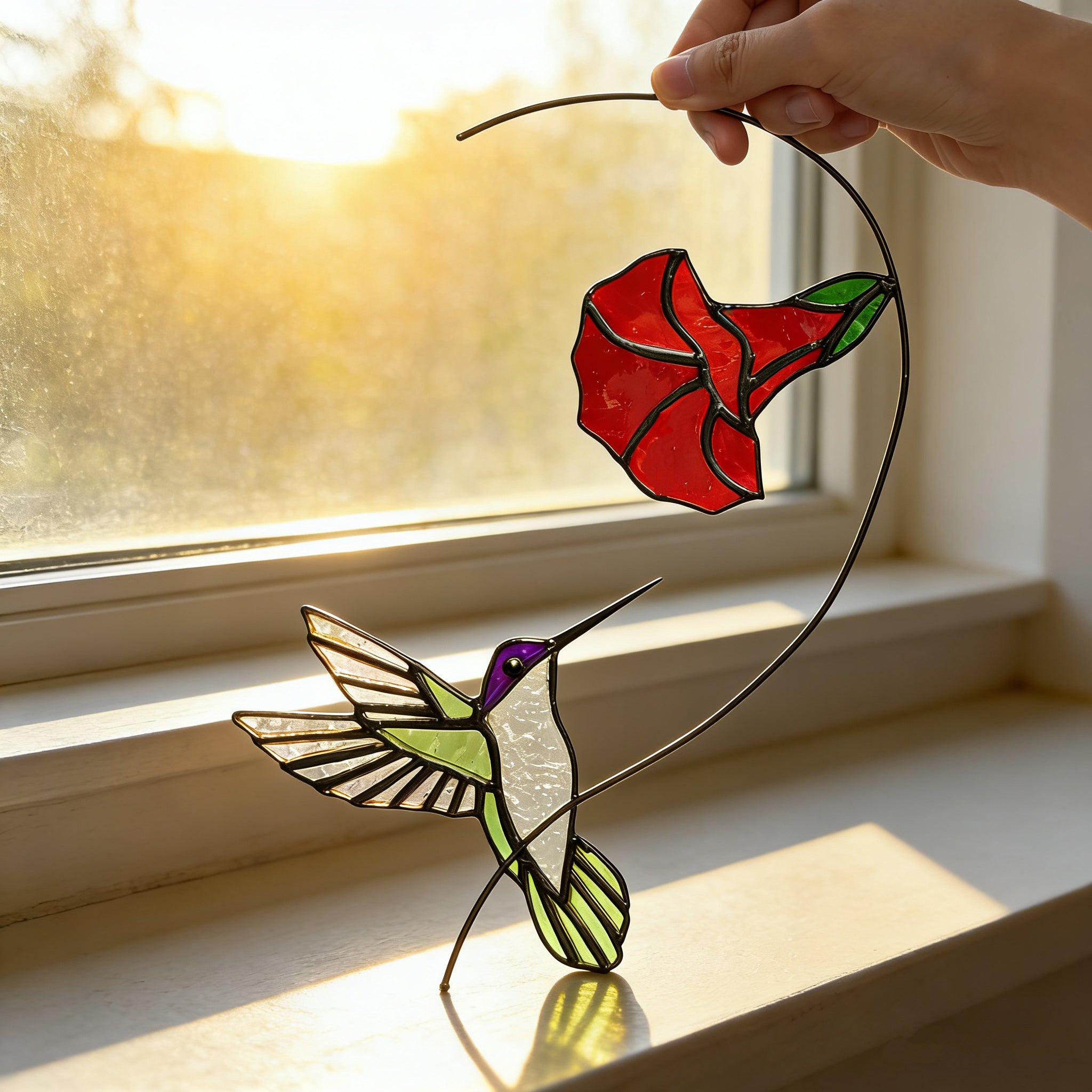 personalized design suncatcher glass