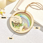cat memorial ornament memorial tree keepsake rainbow bridge keepsake