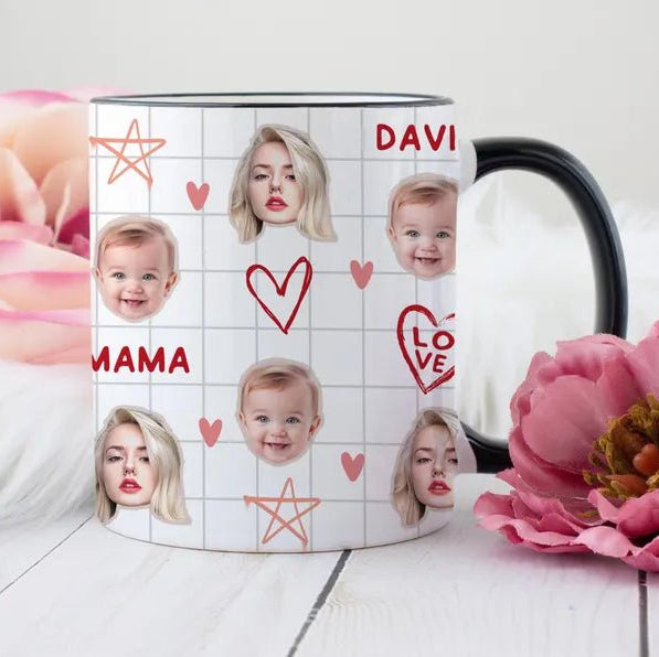 Baby Face Mug, Personalized Face Mug, Your Dogs Face Mug, Your Husband's Face Mug, Father's Day Gift, Mother's Day Gift, Funny Gift Ideas 07676928 - DiyGiftly
