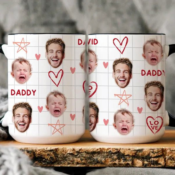 Baby Face Mug, Personalized Face Mug, Your Dogs Face Mug, Your Husband's Face Mug, Father's Day Gift, Mother's Day Gift, Funny Gift Ideas 07676928 - DiyGiftly