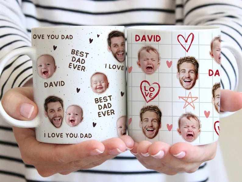 Baby Face Mug, Personalized Face Mug, Your Dogs Face Mug, Your Husband's Face Mug, Father's Day Gift, Mother's Day Gift, Funny Gift Ideas 07676928 - DiyGiftly