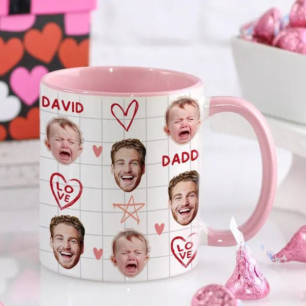 Baby Face Mug, Personalized Face Mug, Your Dogs Face Mug, Your Husband's Face Mug, Father's Day Gift, Mother's Day Gift, Funny Gift Ideas 07676928 - DiyGiftly