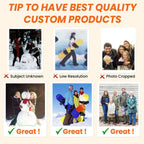 Baby First Christmas As A Family Of Three - Personalized Photo Acrylic Ornament 683130 - DiyGiftly