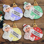 Baby First Christmas - Family Personalized Custom Ornament - Acrylic Custom Shaped - First Christmas Gift For Baby 677276 - DiyGiftly