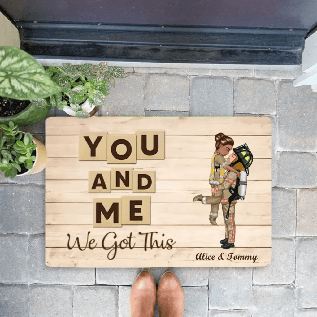 Background You & Me We Got This Couple Personalized Poster 708051 - D - DiyGiftly