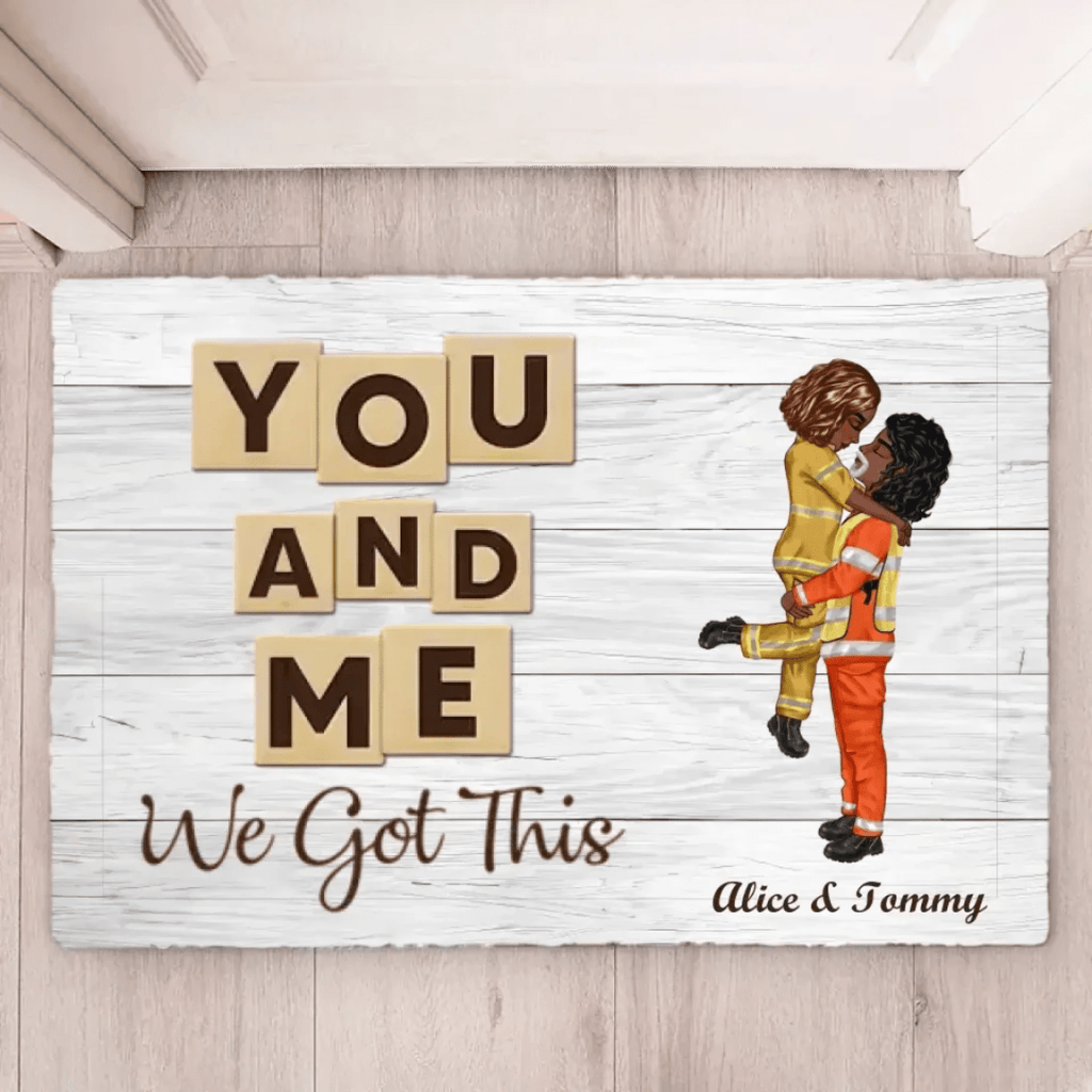 Background You & Me We Got This Couple Personalized Poster 708051 - D - DiyGiftly