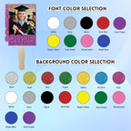 Personalized Graduation Handheld Photo Fan Graduation Party Gift for Class of 2025 Graduates